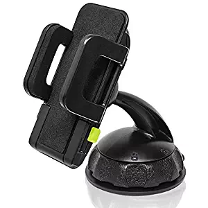 Bracketron Car Dash Mount Holder for Smartphone GPS Devices up to 4" Wide iPhone X 8 Plus 7 SE 6s 6 5s 5 4s 4 Samsung Galaxy S9 S8 S7 S6 S5 Note Google Pixel 2 XL LG Nexus Sony Nokia BT1-662-2