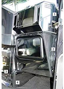 End Dash Trim Fits Freightliner FLD & Classic - Passenger Side