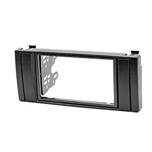 CARAV 11-041 Double Din Radio Install Dash Kit Car Radio Stereo Face Facia Fascia Panel Frame DVD Dash Installation Kit for BMW 5-series (E39) 1995-2003 X5 (E53) 1999-2006 with 17398mm 178102mm