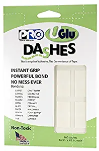 U Glu Dashes 160 Dashes 1/2" x 5/8"