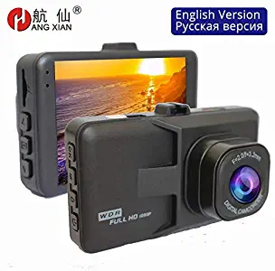 HANG XIAN Fulll HD 1080P car Rear View Camera dvr Dash cam Recorder dashcam Mirror Reverse Camera dvrs Video Recorder for Ford Focus 2 (Without TF Card)