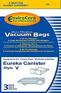 PAPER BAG, EUR STYLE V MICROFILTER ENV 3PK