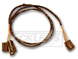 Eckler's Premier Quality Products 50-203933 Chevelle Center Console Extension Wiring Harness, For Cars With Manual Transmission,