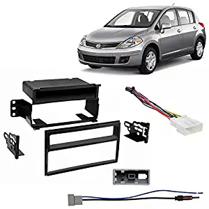 Fits Nissan Versa 2007-2011 Multi DIN Stereo Harness Radio Install Dash Kit