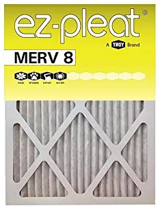 16x25x1 EZ-Pleat MERV 8 Air Filters (6-Pack)