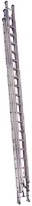 Werner 560-3 250-Pound Duty Rating 3-Section Aluminum Round Rung Extension Ladder, 60-Foot