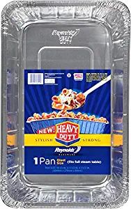 Reynolds Disposable Giant Pasta Aluminum Foil Pans - 20x12 Inch, 3 Count