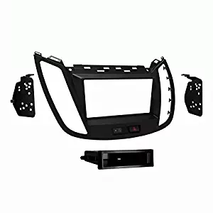 Metra 99-5833B Double/Single DIN Dash Kit 2013-UP Ford Escape - Black