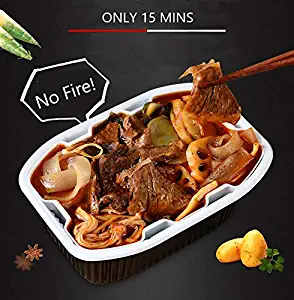 Moxiaoxian Chinese Hotpot self Heating Cooking Box Local Tasty Asian Snacks Instant HOT Pot Noodle (Mild Spicy Box- New)