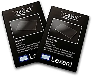 Lexerd - Compatible with Magellan RoadMate 6220 6230 TrueVue Anti Glare GPS Screen Protector (Dual Pack Bundle)