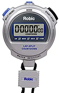 Robic Silver 2.0 Twin Stopwatch w/Countdown Timer