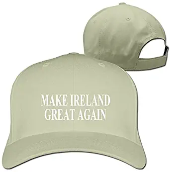 BEDOO Men's Make Ireland Great Again Logo Baseball Hats