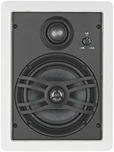 Yamaha NS-IW660 3-Way In-Wall Speaker System for Custom Install, White