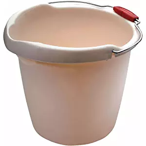 Rubbermaid Roughneck Heavy-Duty Utility Bucket, 15-Quart, Bisque