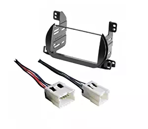 Nissan Altima 2002 2003 2004 Aftermarket Radio Stereo Installtion Install Mounting Trim Double Din Dash Kit + Wire Harness