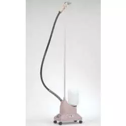 Jiffy Pink J-2M Garment Clothes Fabric Upholstery Steamer J2M 1300W 1Gallon 6" Metalhead WoodHandle 5.5'Hose Freshen Remove Wrinkles Odor