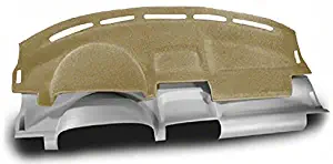 Coverking Custom Fit Dashcovers for Select Ford Edge Models - Molded Carpet (Beige)