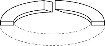 PTFE Split Backup Rings - Dash 133 - Pack of 5