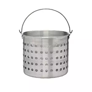 Crestware BSK20 20-Quart Steamer Basket, Silver