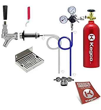 Kegco EBLPDCK-5T Low Profile Deluxe Door Mount Kegerator Kit