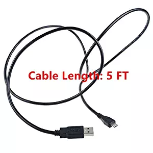 Accessory USA 5ft Micro USB Cable Cord Lead fit Sony SRS-X3 SOUNDBLOCK SOUNDMATTER FOXL Dash 7
