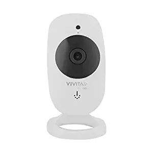 Vivitar IPC-113 Wireless HD Home Motion Detection Two Way Audio Night Vision Safety Video Surveillance Camera, White