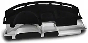Coverking Custom Fit Dashcovers for Select Chevrolet Corvette Models - Molded Carpet (Black)