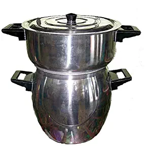Couscousier 6 Liter Moroccan Steamer Pot Imported from Morocco Couscous Cooker Pot