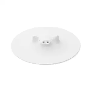 Pig Cooking Lid in White