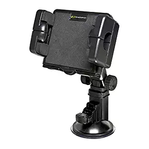 Bracketron Pro-Mount XL Windshield Mount for cars or trucks works with large GPS devices and tablets Garmin Nuvi TomTom Via Go Magellan DashCam Navigator Smartphones BT1-514-1