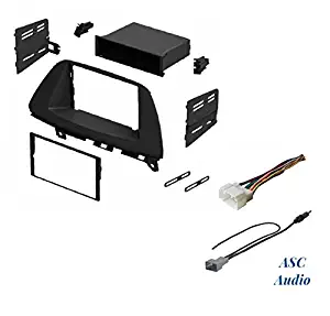 ASC Audio Car Stereo Dash Install Kit, Wire Harness, and Antenna Adapter for Installing an Aftermarket Radio for 2005 2006 2007 2008 2009 2010 Honda Odyssey