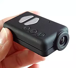 Black Box Mobius Pro Mini Action Camera - 820mAh Battery - 1080P Full HD Mini Sports Action Dash Cam - DVR Video Recorder with WDR (Wide Dynamic Range) Large FOV, Motion Detection & Time Lapse