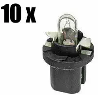 for Mercedes Bulb 1.2w w/Black Socket for Dash Instruments (x10)