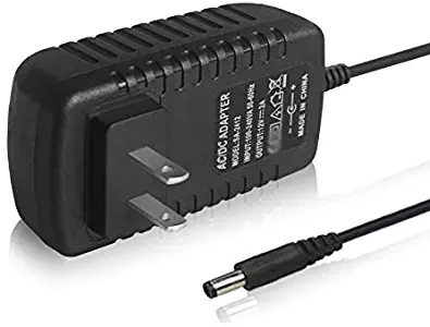 AlyKets Ac Adapter Replacement Dc 12v Charge for SIL SSA-100060US Fits Bissell 1611736 Pet Stain Eraser 2054 2002 20028 2002Q 2164A Power Supply Cord Charger Mains PSU