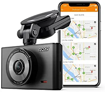 Roav by Anker Dash Cam C2 Pro with FHD 1080p, Sony Starvis Sensor, 4-Lane Wide-Angle Lens, GPS Logging, Built-in Wi-Fi, Dedicated App, G-Sensor, WDR, Loop Recording, Night Mode(Renewed)  