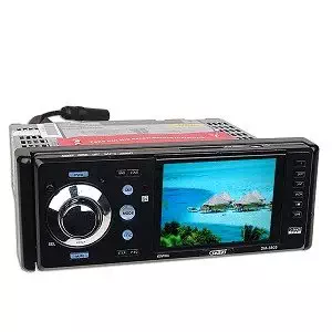 3.5" Sumas SM-3805 In-Dash Detachable Flip-Down Panel Car DVD/VCD/MP3 Player