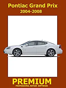 Pontiac Grand Prix Repair Software (DVD) 2004 2005 2006 2007 2008