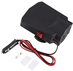 Car Heater Defroster,12V 180W Portable Vehicle Windshield Heating Defogger, 2in1 Auto Cooling Warmer Fan Demister Cigarette Lighter,for Self-Driving Tour Traveling and Camping Etc