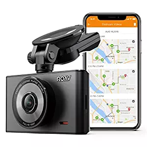 Roav by Anker Dash Cam C2 Pro with FHD 1080p, Sony Starvis Sensor, 4-Lane Wide-Angle Lens, GPS Logging, Built-in Wi-Fi, Dedicated App, G-Sensor, WDR, Loop Recording, Night Mode, and 32GB microSD Card