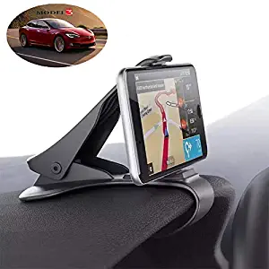 for Tesla Model 3 Accessories Dashboard Cell Phone Holder Universal Car Phone Mount Smartphone Holder Cradle Stand Air Vent Phone Mount with 360 Degree Rotating and Anti-Slip Design (Rotate Base)