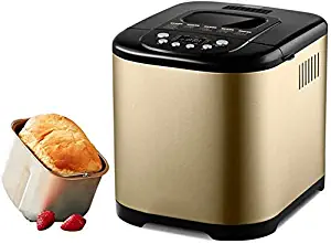 YYLL Tower Digital Bread Maker, Intelligent Breakfast Toast Baking Machine, Automatic Multifunction Toaster Yogurt Fermenter Dough Mixer