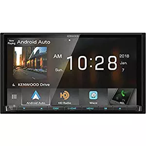 Kenwood DDX9705 Double DIN DVD Receiver with Bluetooth (Certified Refurbished)