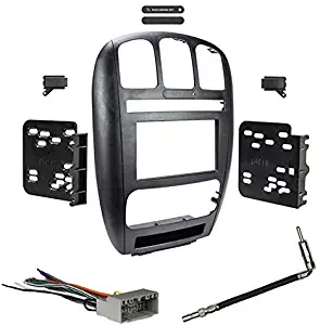 Metra 95-6539 Double DIN Dash Kit Combo for Select 2002-2007 Dodge Caravan/Chrysler Town & Country