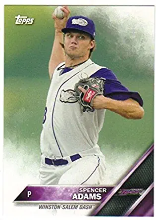 2016 Topps Pro Debut #24 Spencer Adams Winston-Salem Dash