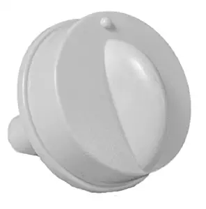 LG Electronics 4941AR7134E Air Conditioner Replacement Control Knob, White