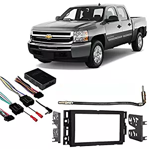 Chevy Silverado Pickup 2007-2013 Double DIN Stereo Harness Radio Dash Kit