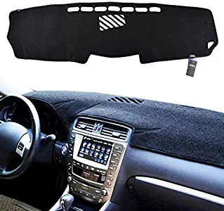 XUKEY Dashboard Cover for Lexus is 250 350 is F 06-13 Dash Cover Mat