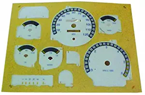 IPCW 94-97 Dodge Ram PU White Face Dash Kits (With Blue Lettering) CWF-1127 1 pc