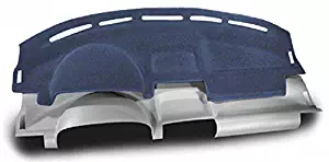 Coverking Custom Fit Dashboard Cover for Select Ford Ranger Models - Molded Carpet (Medium Blue)