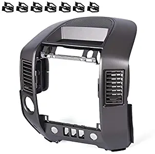 NEW Instrument Panel Lid Finisher Center Radio AC Control Bezel With Center Speaker For Nissan Titan LE SE Armada SE LE 5.6L 2004 2005 2006